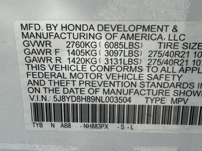 2022 Acura MDX Type S w/Advance Package SH-AWD