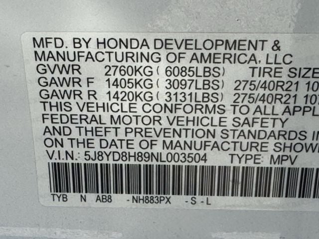 2022 Acura MDX Type S w/Advance Package SH-AWD
