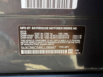 2019 BMW X5 xDrive40i