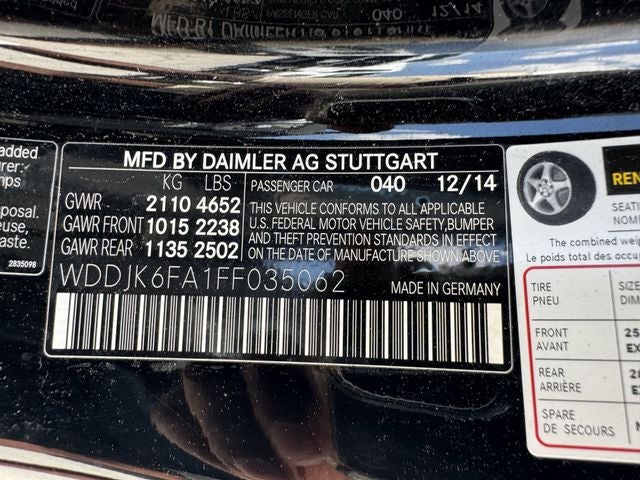 2015 Mercedes-Benz SL-Class SL 400 Roadster