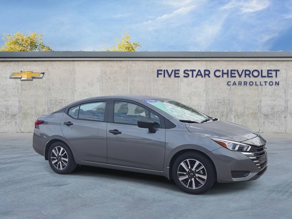 Used 2024 Nissan Versa Sedan S with VIN 3N1CN8DV6RL930426 for sale in Carrollton, TX