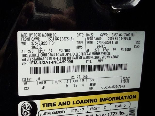 2022 Ford Expedition Limited