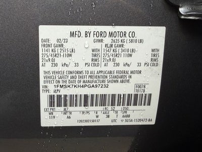 2023 Ford Explorer ST-Line