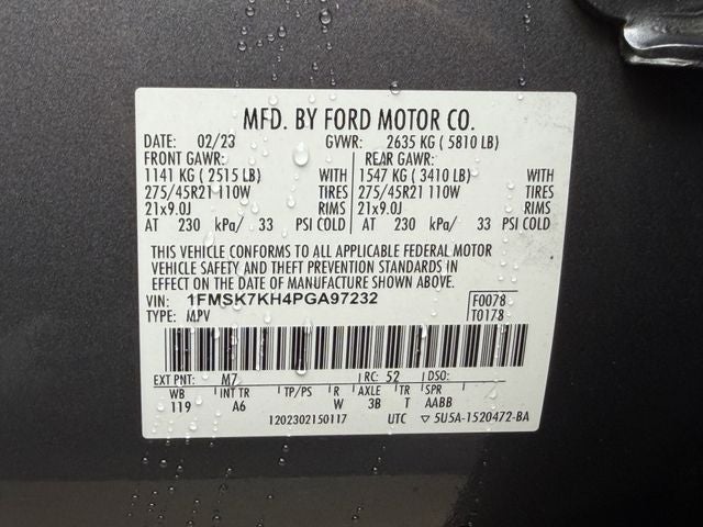 2023 Ford Explorer ST-Line