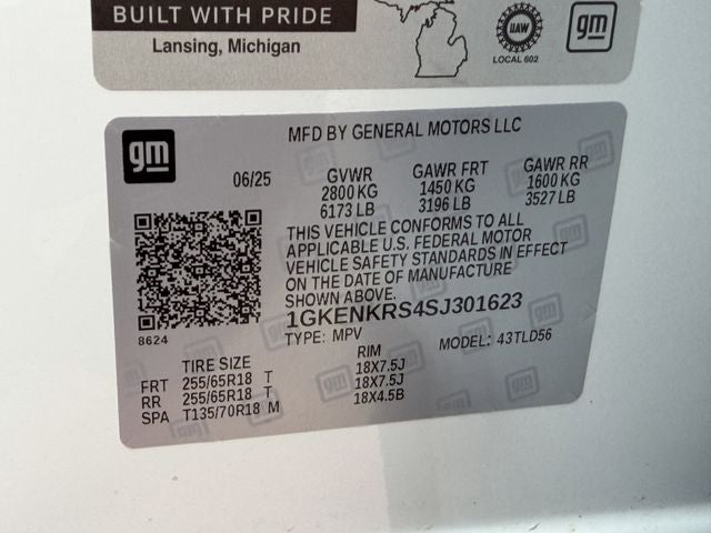 2025 GMC Acadia Elevation