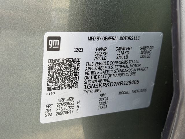 2024 Chevrolet Tahoe RST