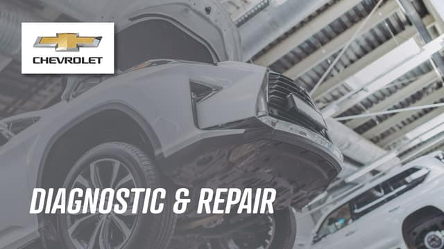 Diagnostic & Repair